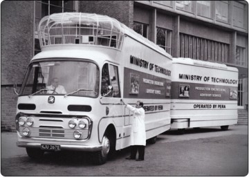 Our mobile cinema in it's 1967 government livery
