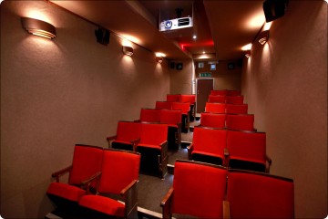Inside the luxury theatre space