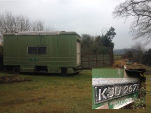 Trailer and Registration plate