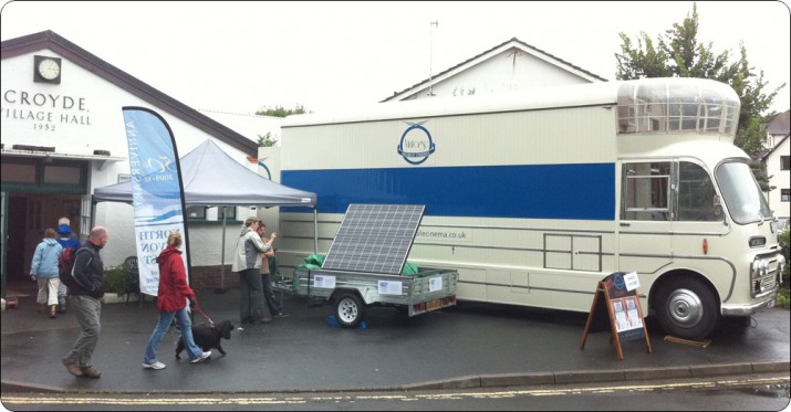AONB solar power launch