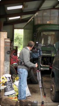 BBC Camera crew at the workshop