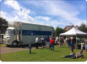 A sunny afternoon at the Bideford Medieval event