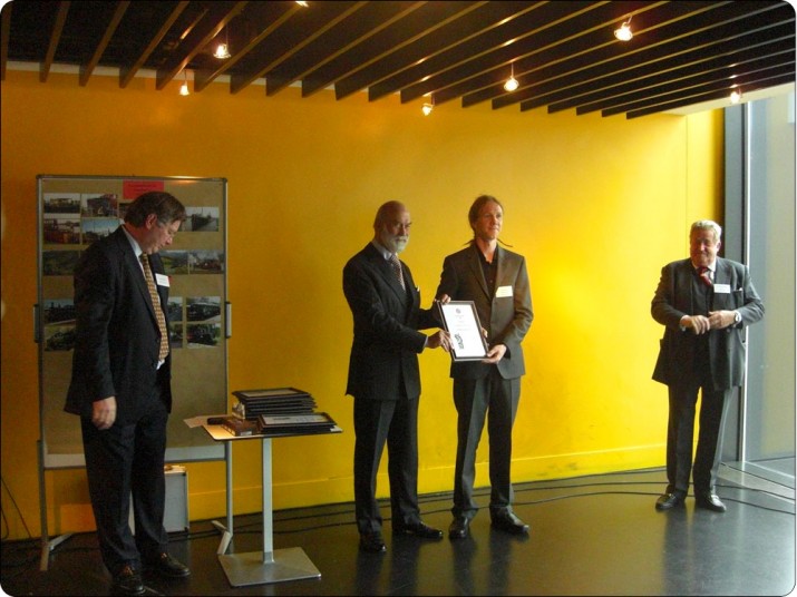 Restoration award Neil Marshall, H.R.H Prince Michael of Kent, Oliver Halls, Sir William McAlpine